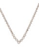 Necklace 14K 4.19ctw Diamond Graduating Line Necklace
