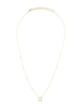 Necklace 18K Diamond Pendant Necklace