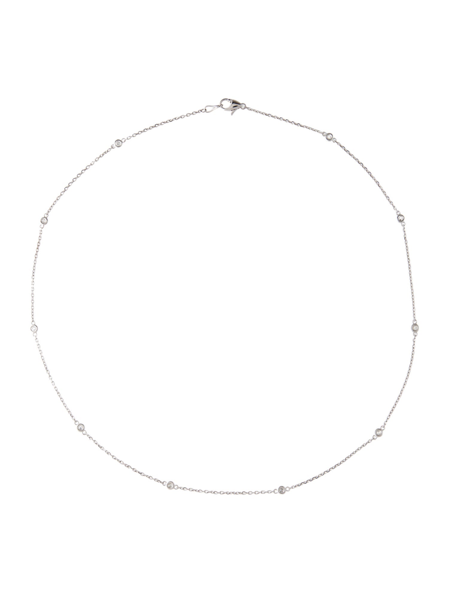 Necklace 14K Diamond By The Yard