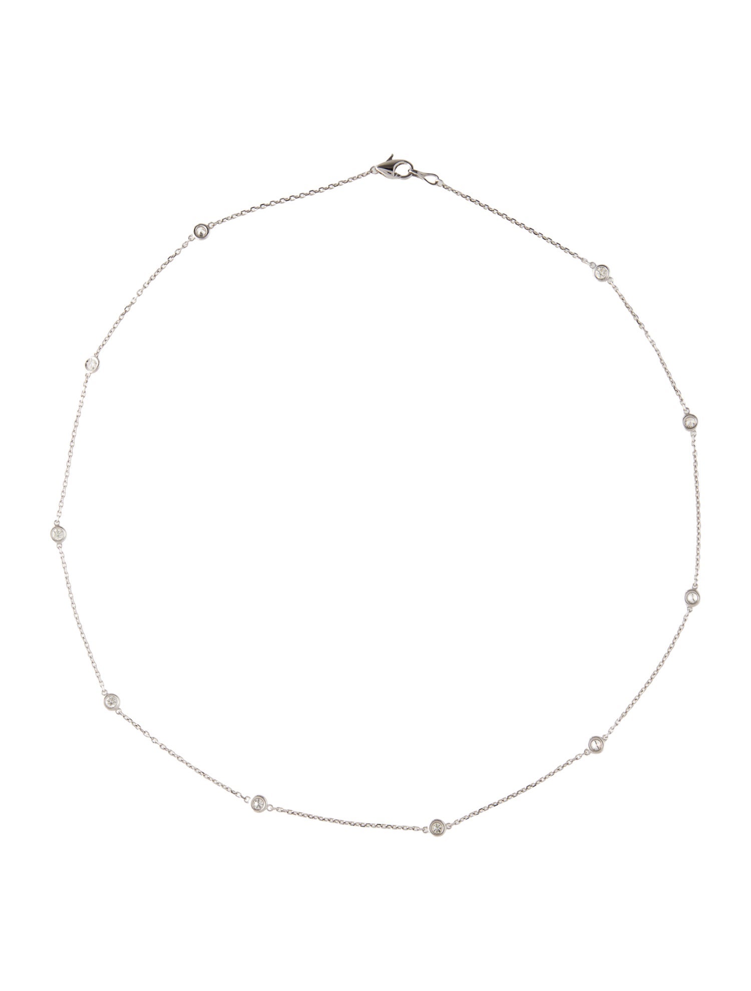 Necklace 14K Diamond By The Yard