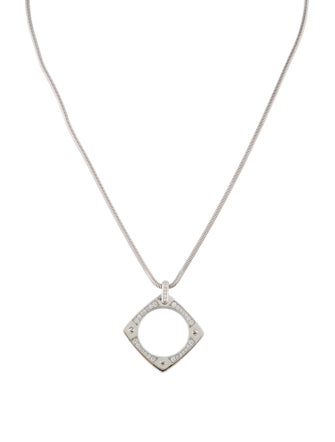 Necklace 18K Diamond Pendant Necklace