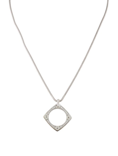 Necklace 18K Diamond Pendant Necklace