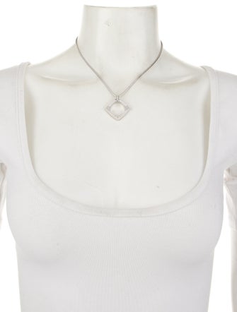 Necklace 18K Diamond Pendant Necklace