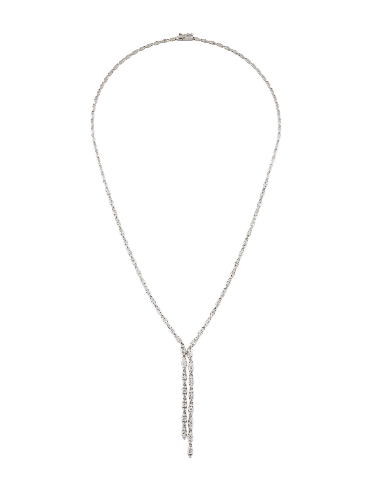 Necklace 14K 2.56ctw Diamond Lavalier w/ Tags