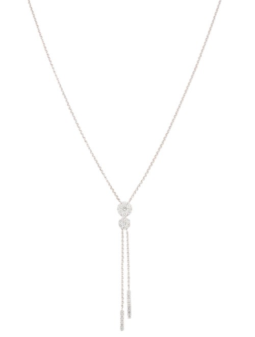 Necklace 14K Diamond Bolo Necklace