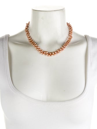 Necklace 14K Dyed Pearl Necklace