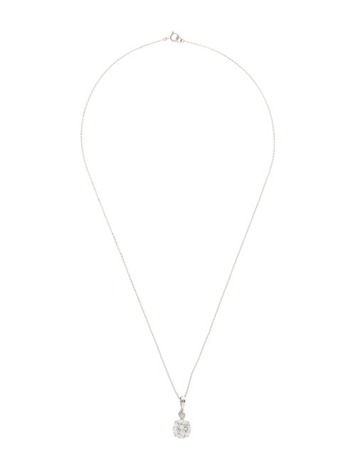 Necklace 14K 3.11ctw Lab Grown Diamond Pendant Necklace