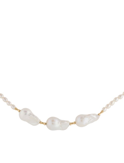Necklace 18K Pearl Strand