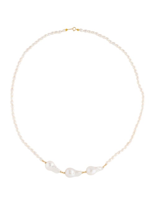 Necklace 18K Pearl Strand