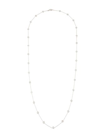 Necklace 18K 2.32ctw Diamond Station Necklace