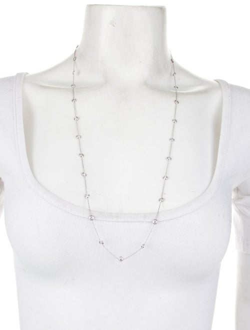Necklace 18K 2.32ctw Diamond Station Necklace