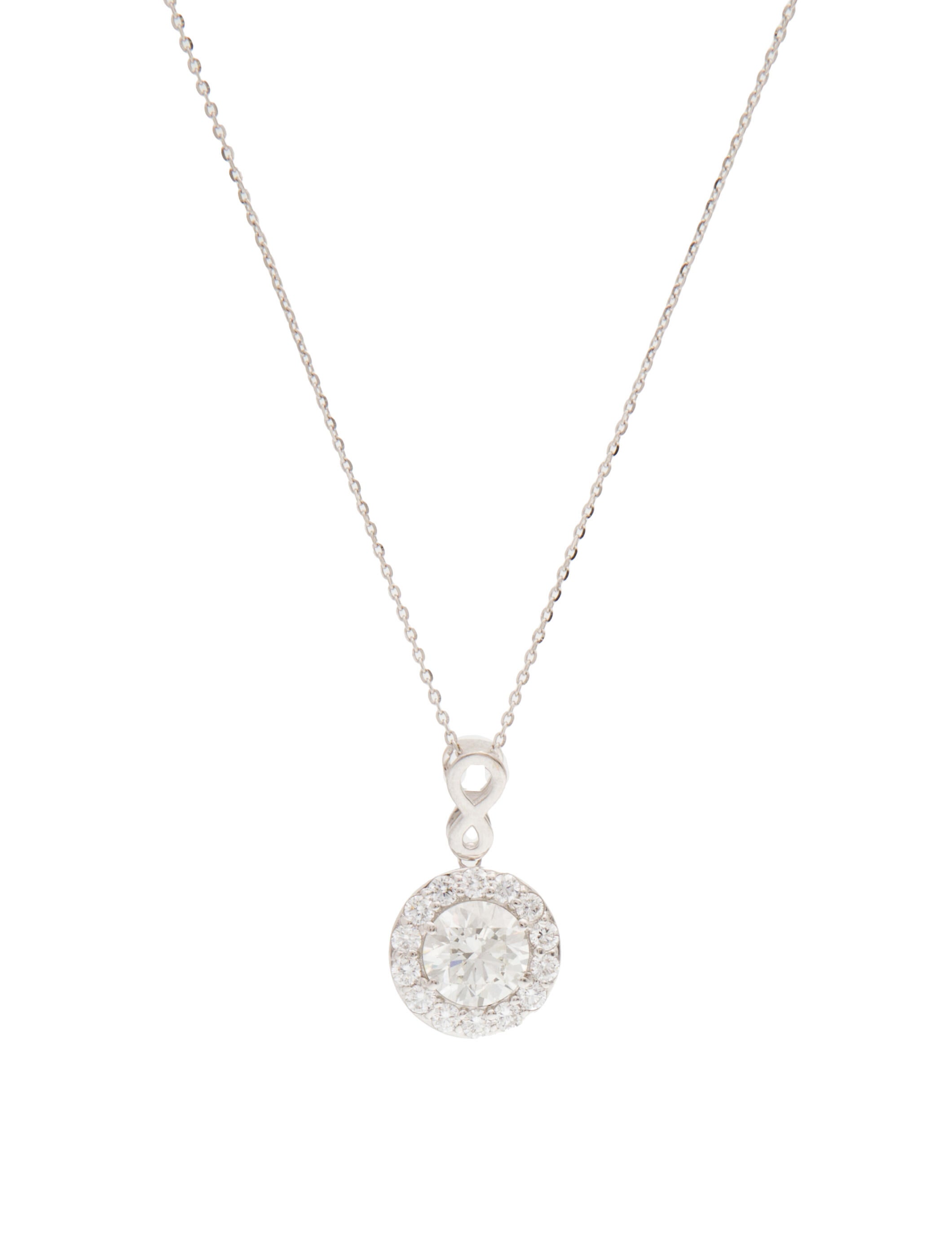 Necklace 14K 2.00ctw Lab Grown Diamond Pendant