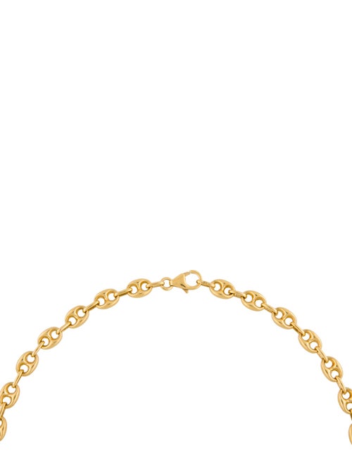 Necklace 14K Mariner Puffy Link Chain Necklace