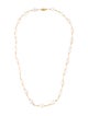 Necklace 14K Pearl Station Necklace