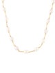 Necklace 14K Pearl Station Necklace
