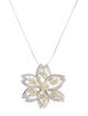 Necklace 18K 4.03ct Diamond Convertible Brooch Bolo Pendant Necklace