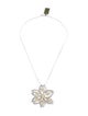 Necklace 18K 4.03ct Diamond Convertible Brooch Bolo Pendant Necklace