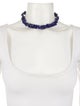 Necklace 14K Lapis Lazuli Multistrand Necklace