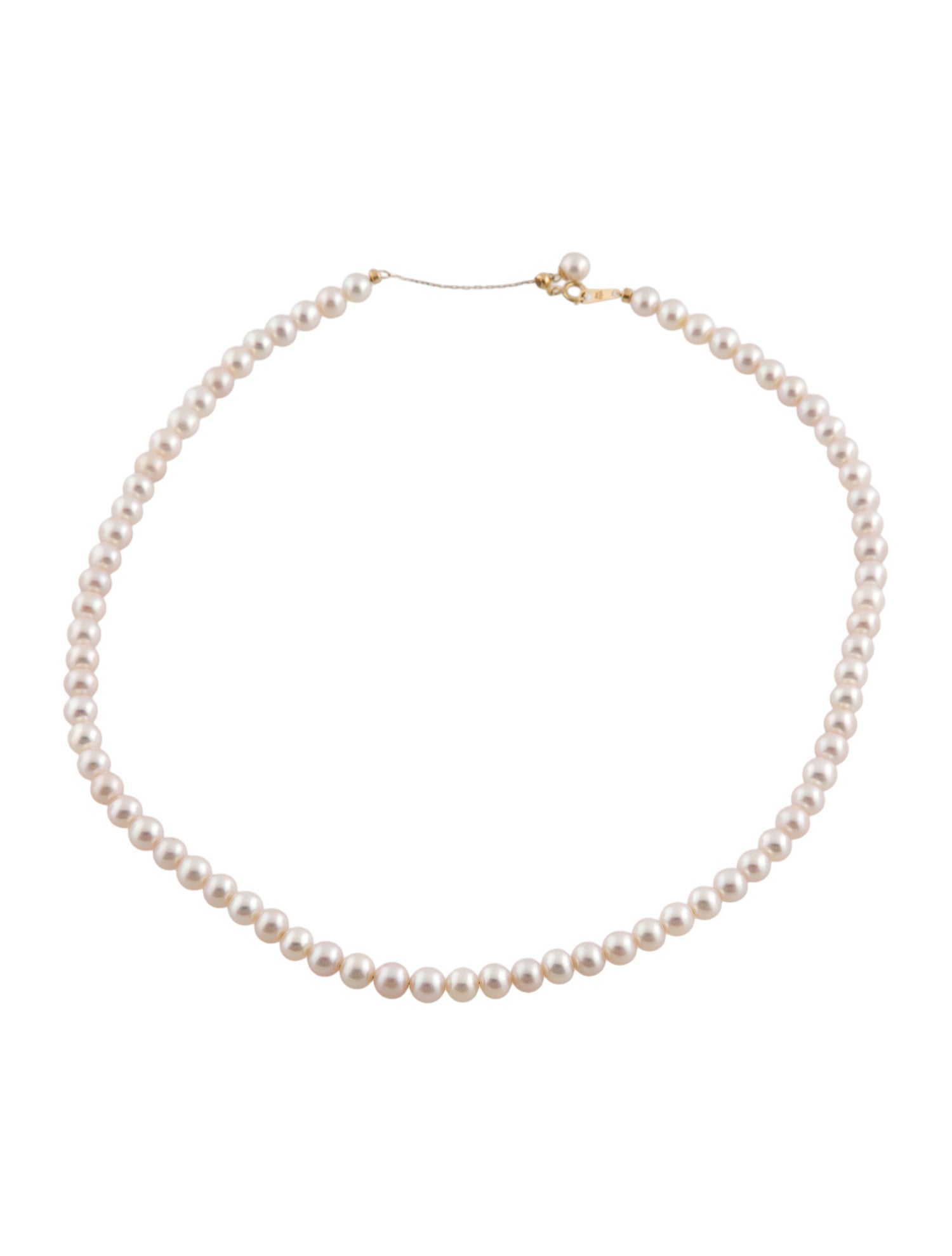 Necklace 18K Pearl Necklace