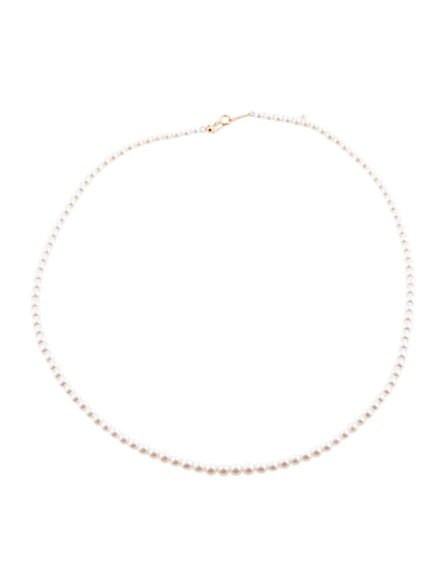 Necklace 18K Pearl Necklace