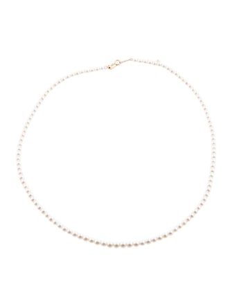 Necklace 18K Pearl Necklace