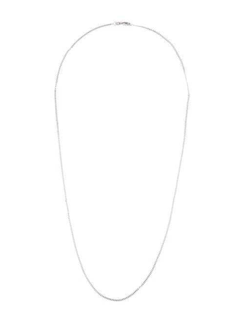 Necklace 14K Thin Curb Chain Necklace