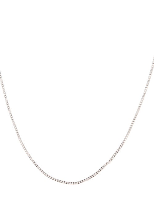 Necklace 14K Thin Curb Chain Necklace