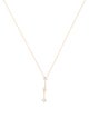 Necklace 14K Diamond Drop Pendant Necklace