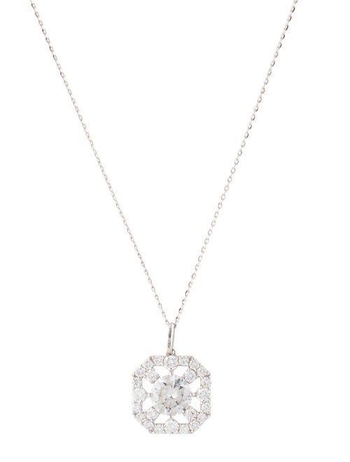 Necklace 14K 2.54ctw Lab-Grown Diamond Pendant Necklace