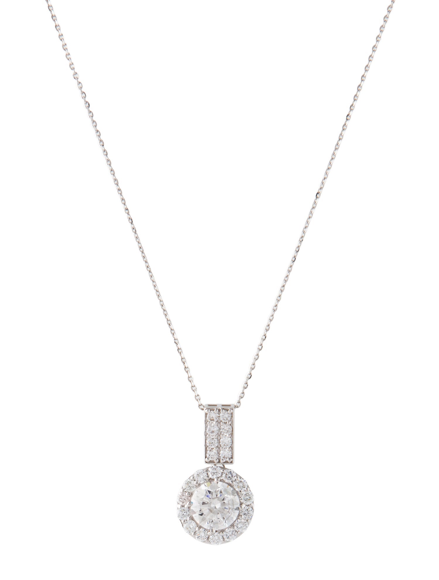 Necklace 14K 2.25ctw Lab-Grown Diamond Pendant
