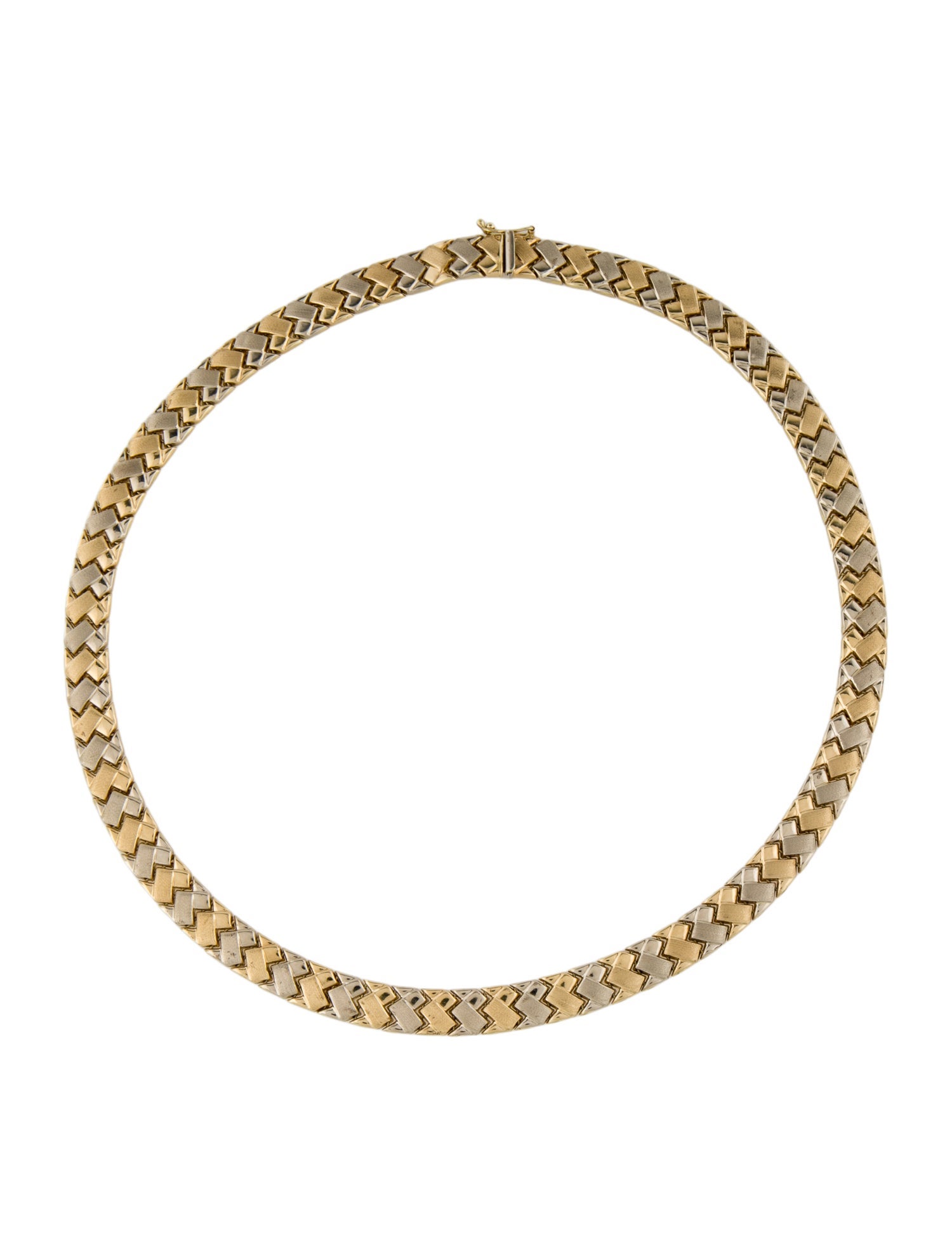 Necklace 14K Two-Tone Chain
