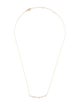 Necklace 14K Scattered Diamond Bar Necklace