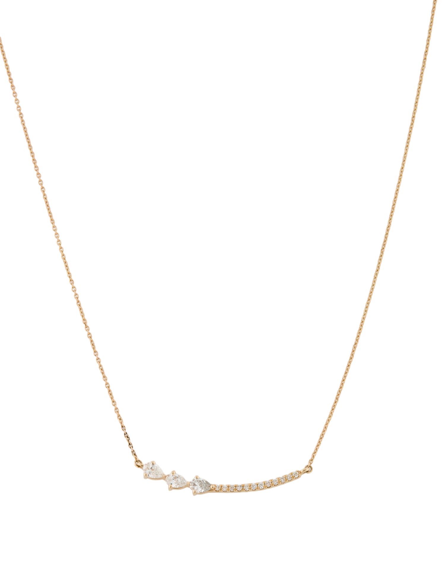 Necklace 14K Diamond Pendant