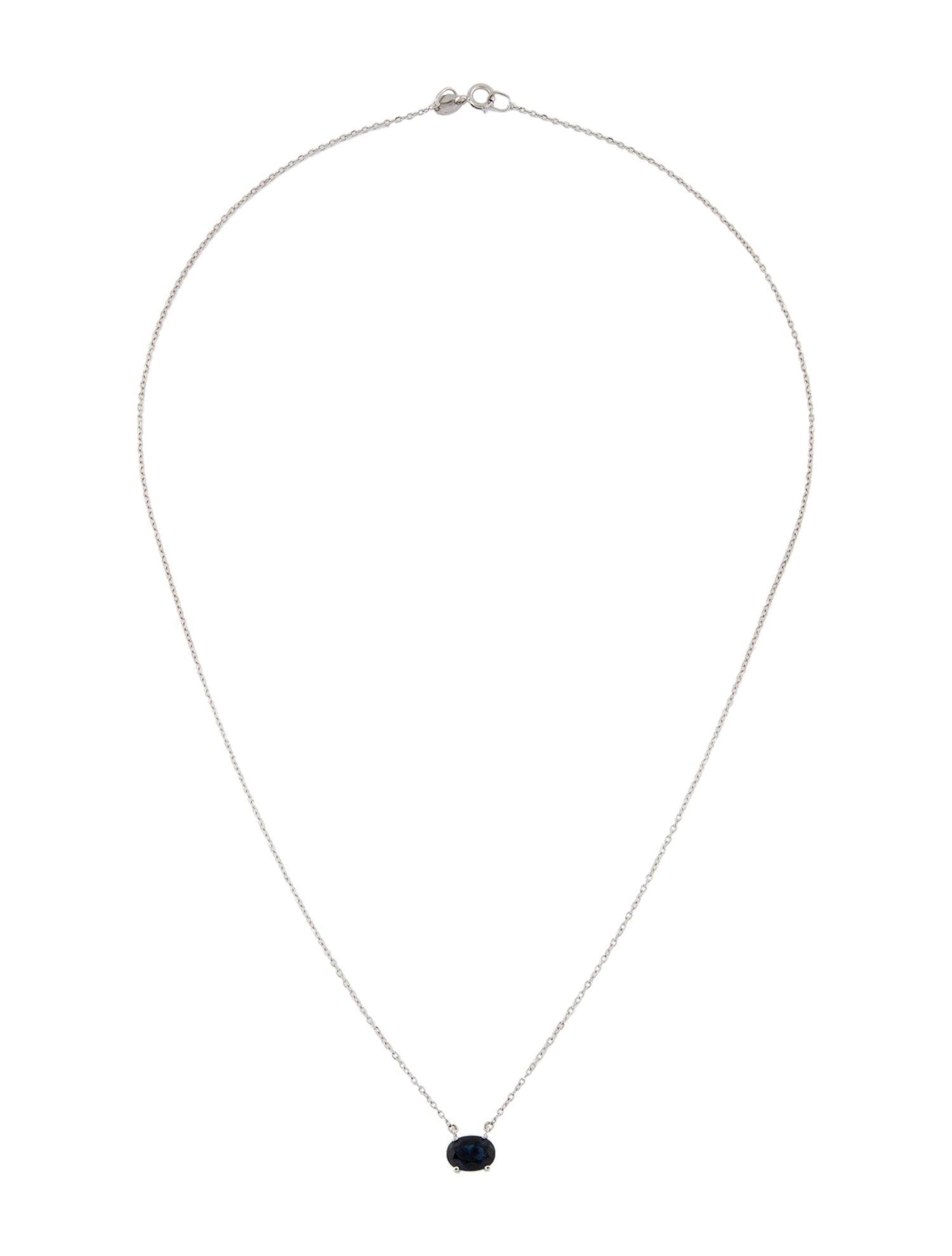 Necklace 14K Sapphire Pendant w/ Tags