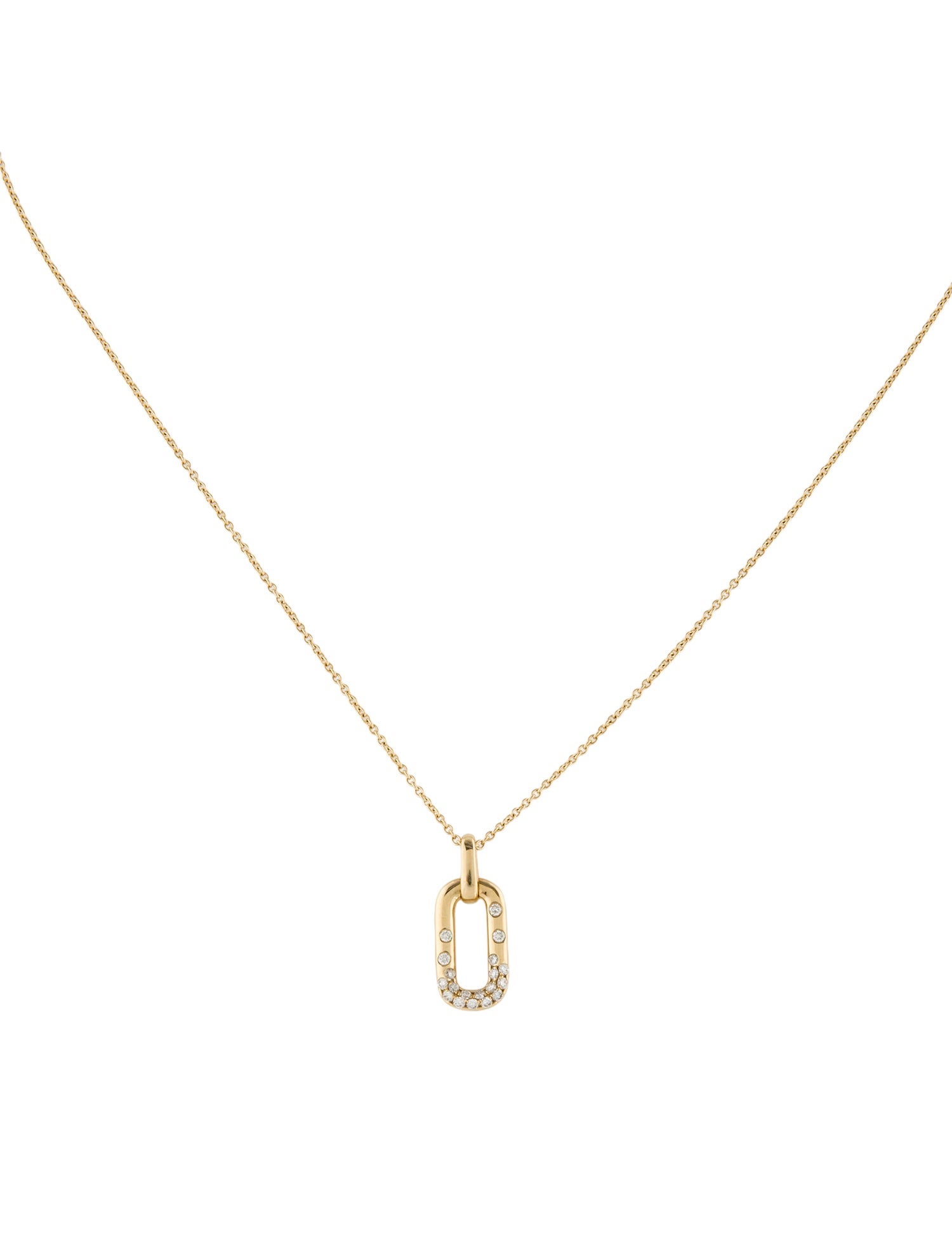 Necklace 14K Diamond Pendant