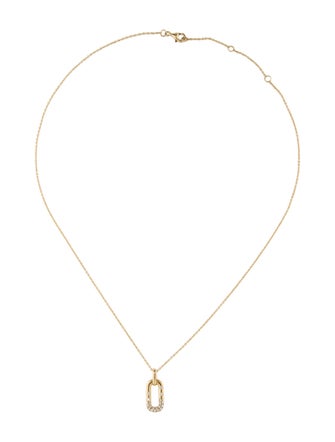 Necklace 14K Diamond Pendant Necklace