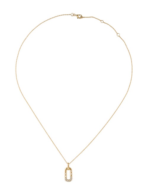 Necklace 14K Diamond Pendant Necklace