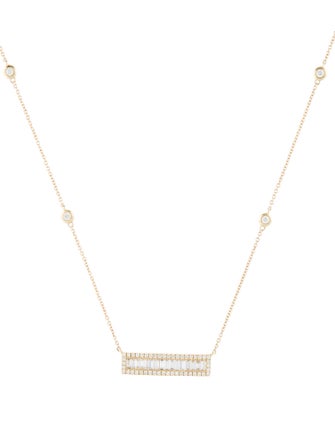 Necklace 14K Diamond Pendant Necklace