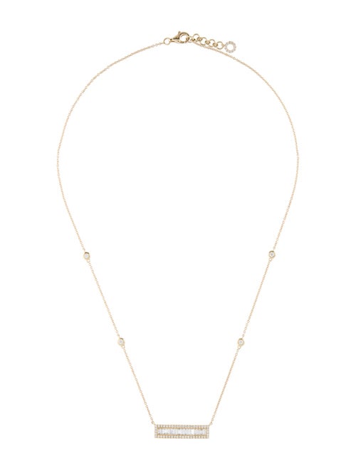 Necklace 14K Diamond Pendant Necklace