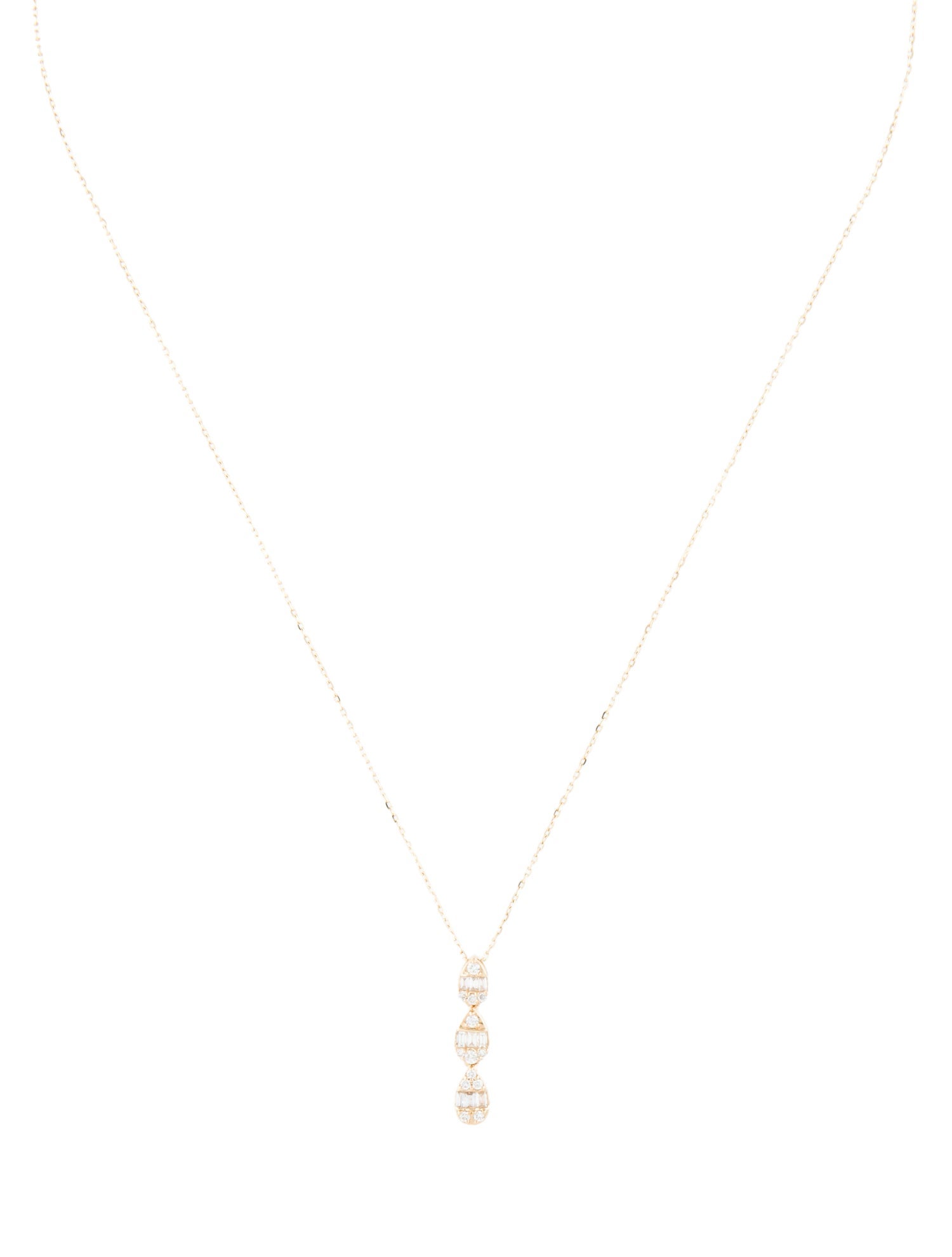 Necklace 14K Diamond Pendant