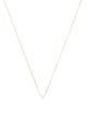 Necklace 14K Diamond Heart Pendant Necklace