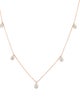 Necklace 14K Diamond Station Necklace