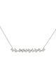 Necklace 14K 1.32ctw Diamond Bar Necklace