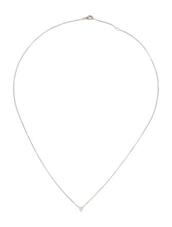 Necklace 14K Diamond Heart Pendant