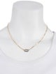 Necklace 14K Mother of Pearl Paperclip Link chainNecklace