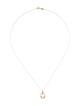 Necklace 14K Libra Zodiac Pendant Necklce