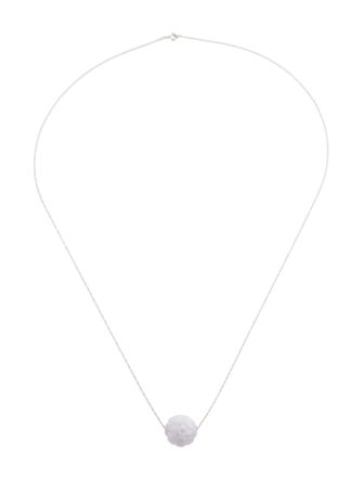 Necklace 14K Dyed Jadeite Pendant Necklace