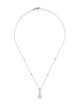 Necklace 18K 4.50ct Lab-Grown Diamond Pendant Necklace
