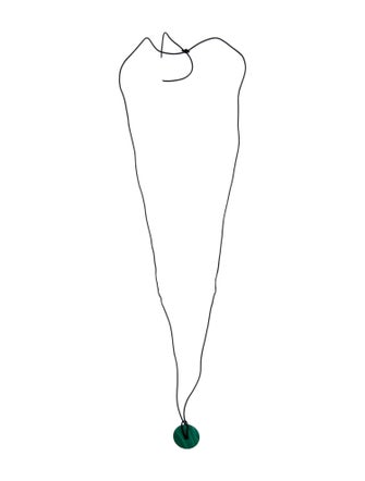 Necklace Malachite Pendant Necklace