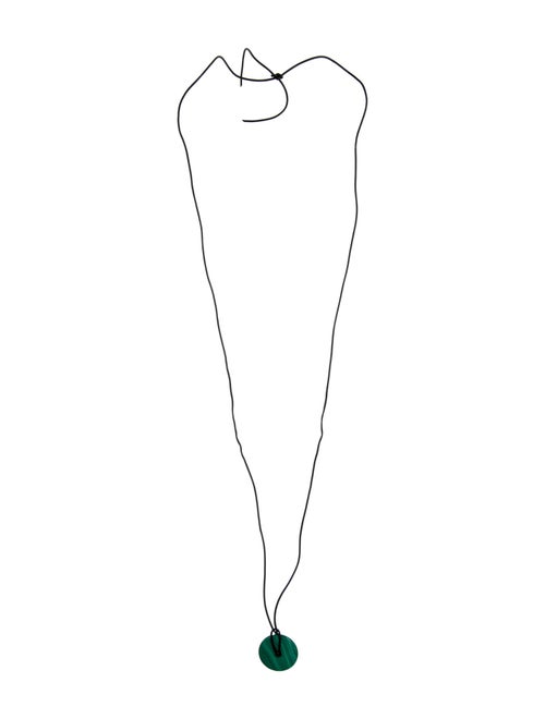 Necklace Malachite Pendant Necklace